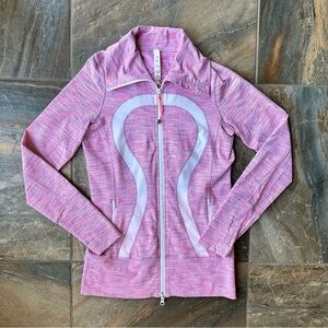 Lululemon In Stride Jacket Wee Are From Space White April Multi Size 6